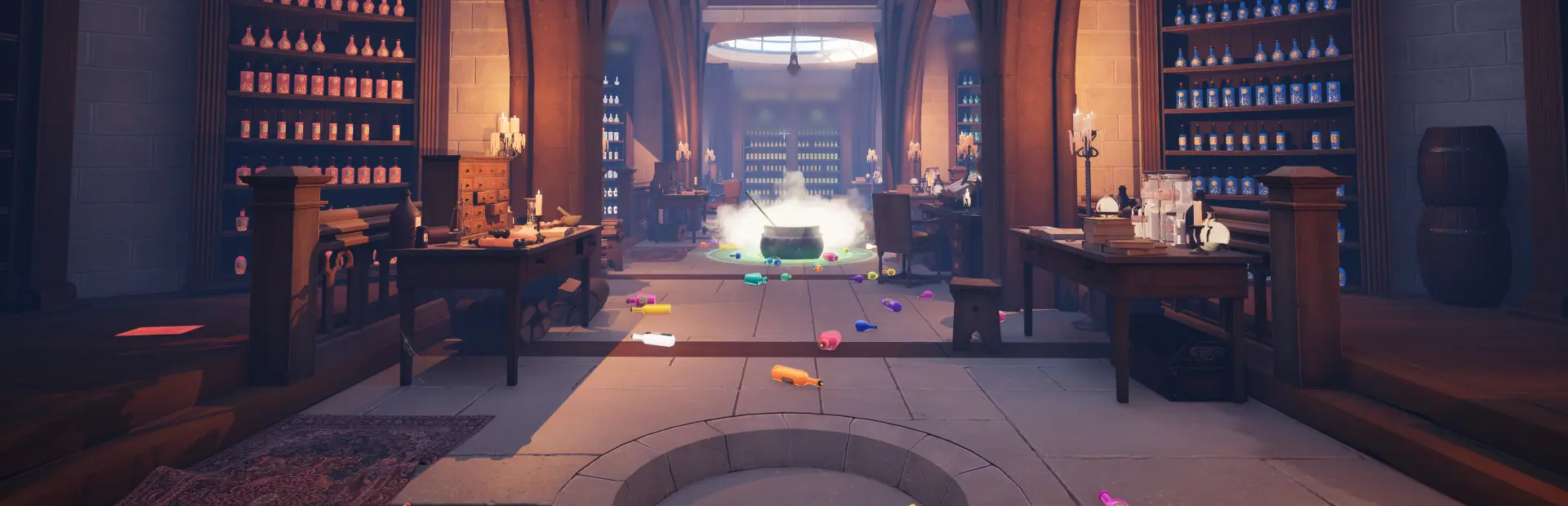 Alchemess: Tidy Up Your Potion Shop! key art