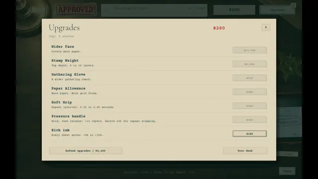 Approved! A Quiet Day of Paperwork screenshot 2