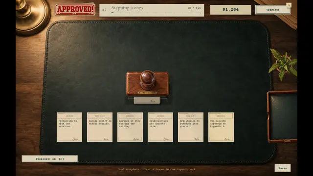 Approved! A Quiet Day of Paperwork screenshot 4