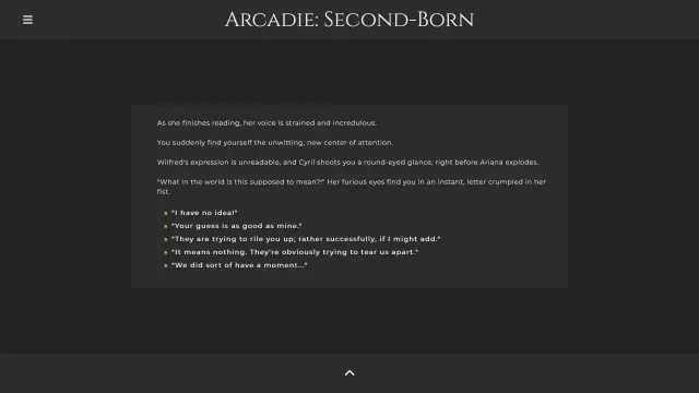 Arcadie: Second-Born screenshot 2