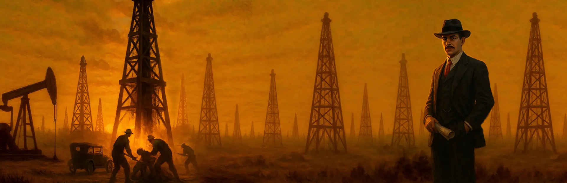 Black Gold: Oil Drilling Simulator key art