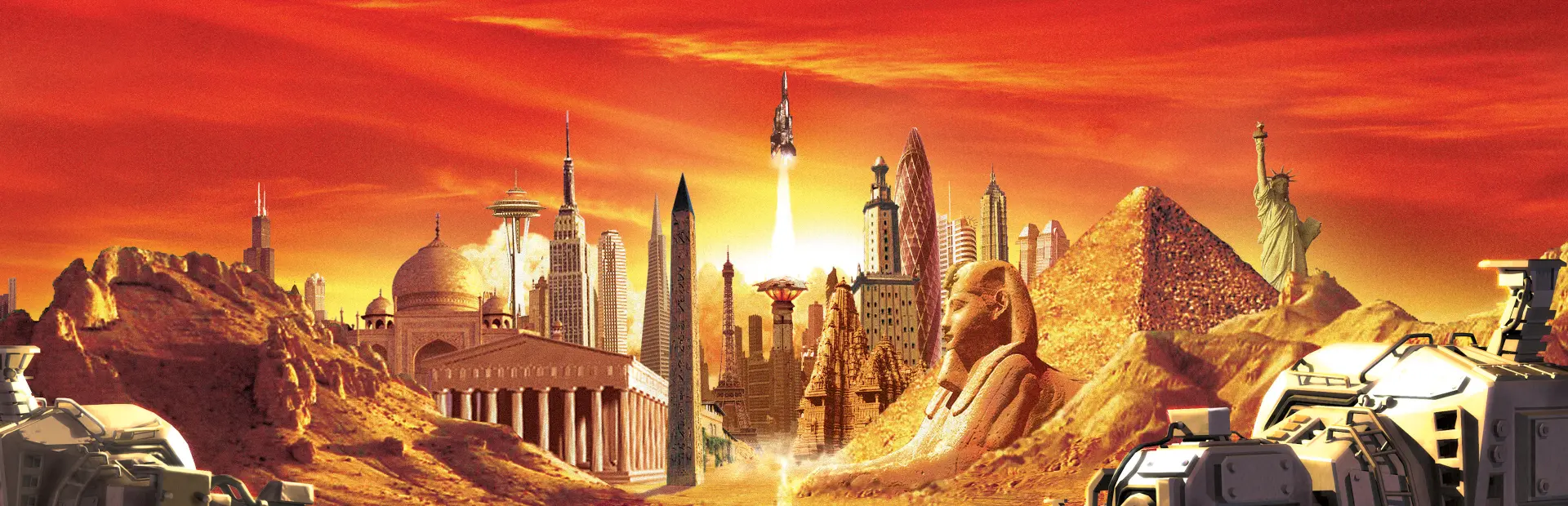 Civilization IV: Beyond the Sword key art