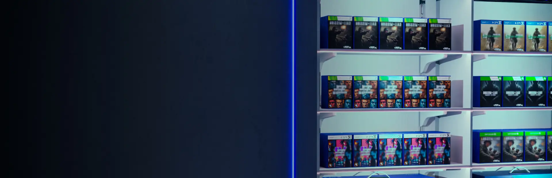 Console Shop Simulator key art