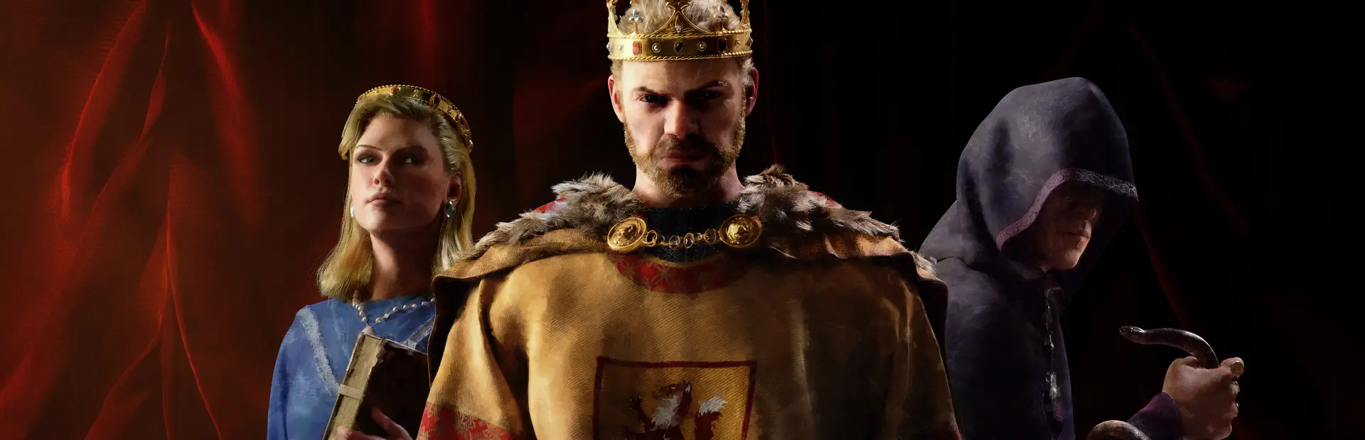 Crusader Kings III key art
