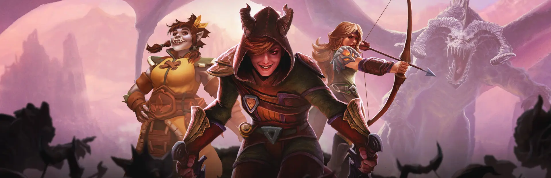 Demeo x Dungeons & Dragons: Battlemarked key art