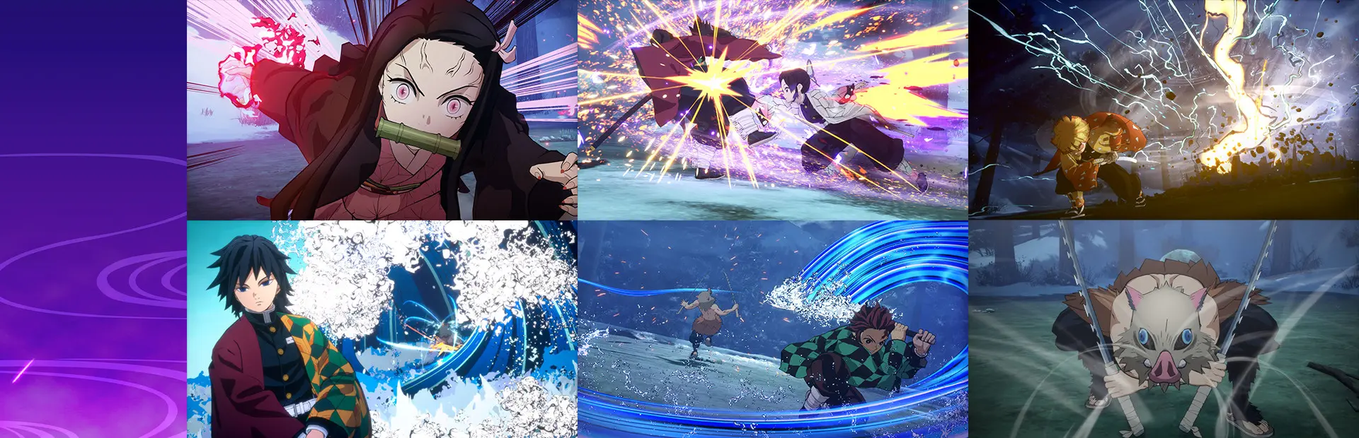 Demon Slayer -Kimetsu no Yaiba- The Hinokami Chronicles key art