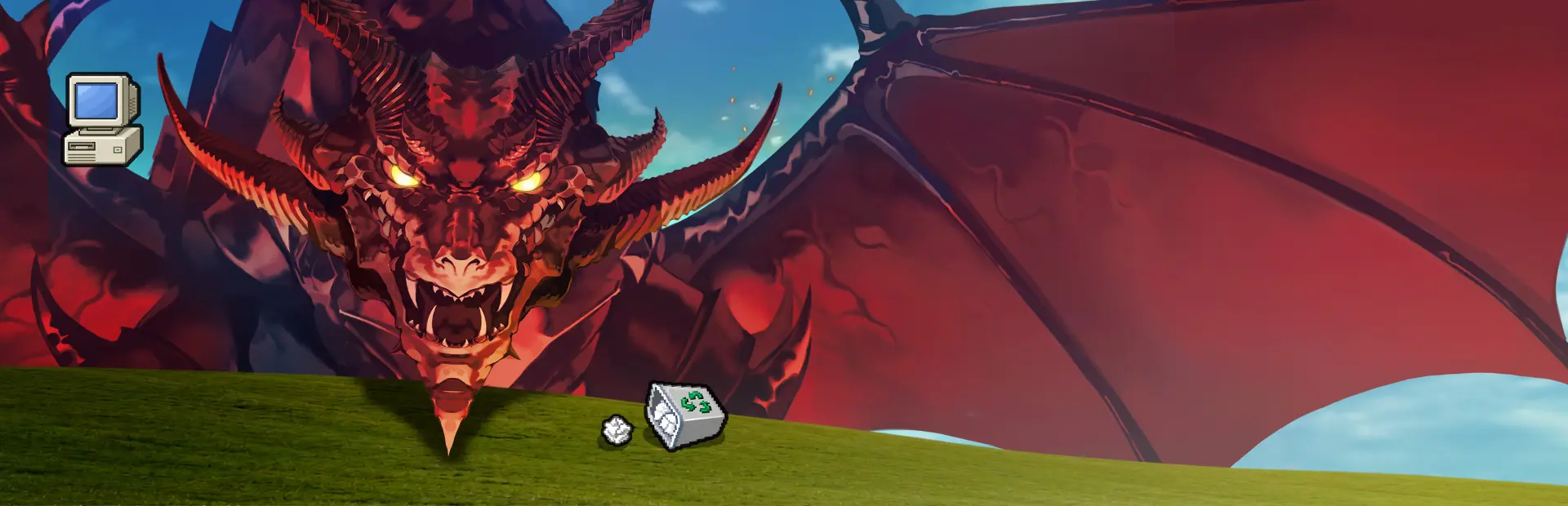 Deskrawl: Idle ARPG key art