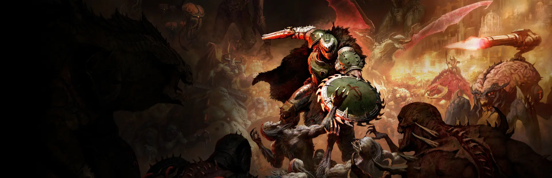 DOOM: The Dark Ages key art