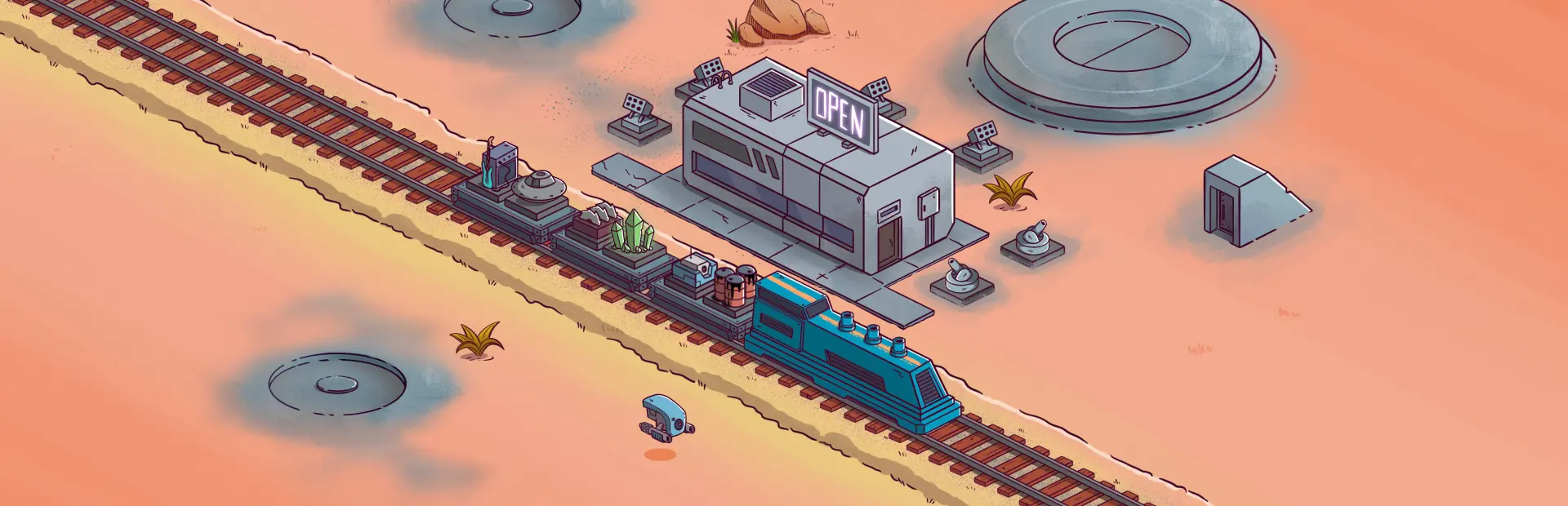 Endless Rails key art