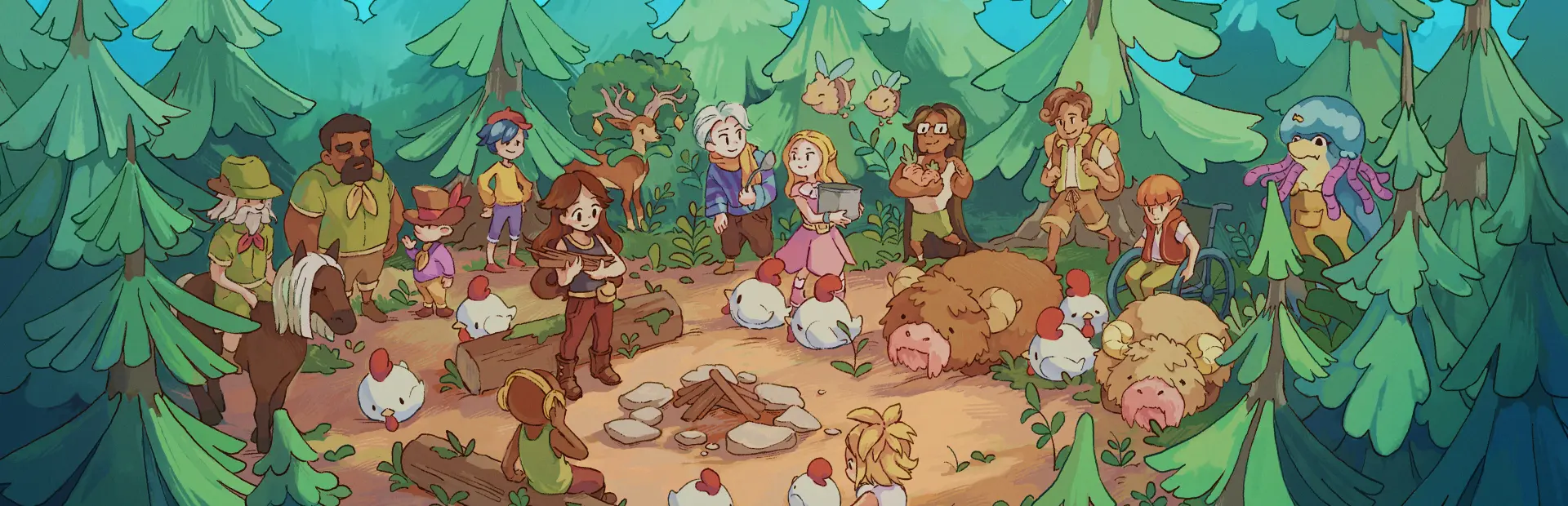 Farming Camp key art