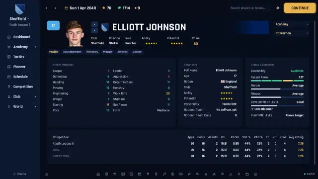 Football Academy Director screenshot 1