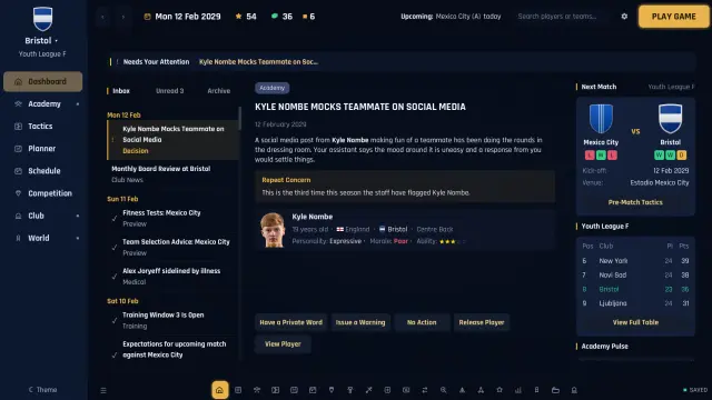 Football Academy Director screenshot 2