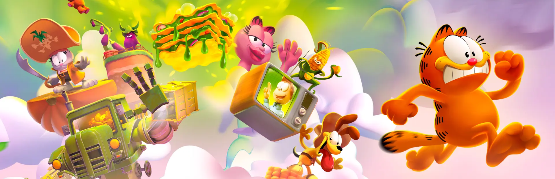 Garfield - Escape from Monday key art