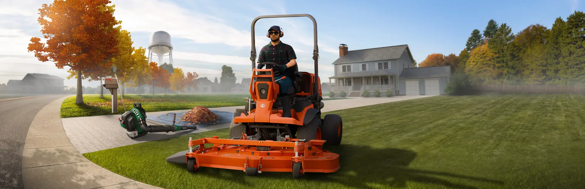 Lawn Mowing Simulator 2 key art