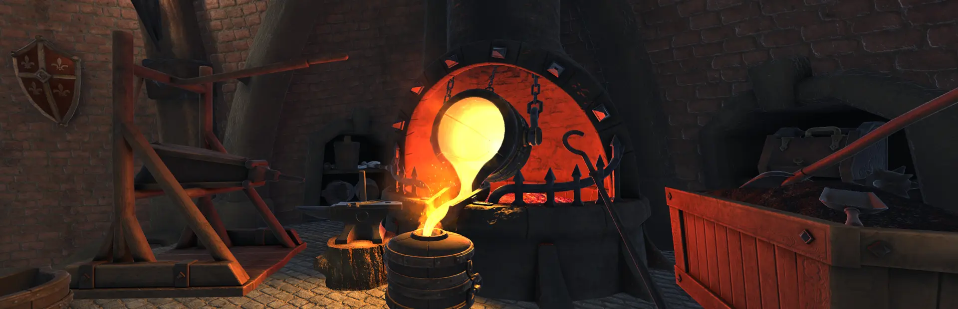 Medieval Crafter: Blacksmith key art