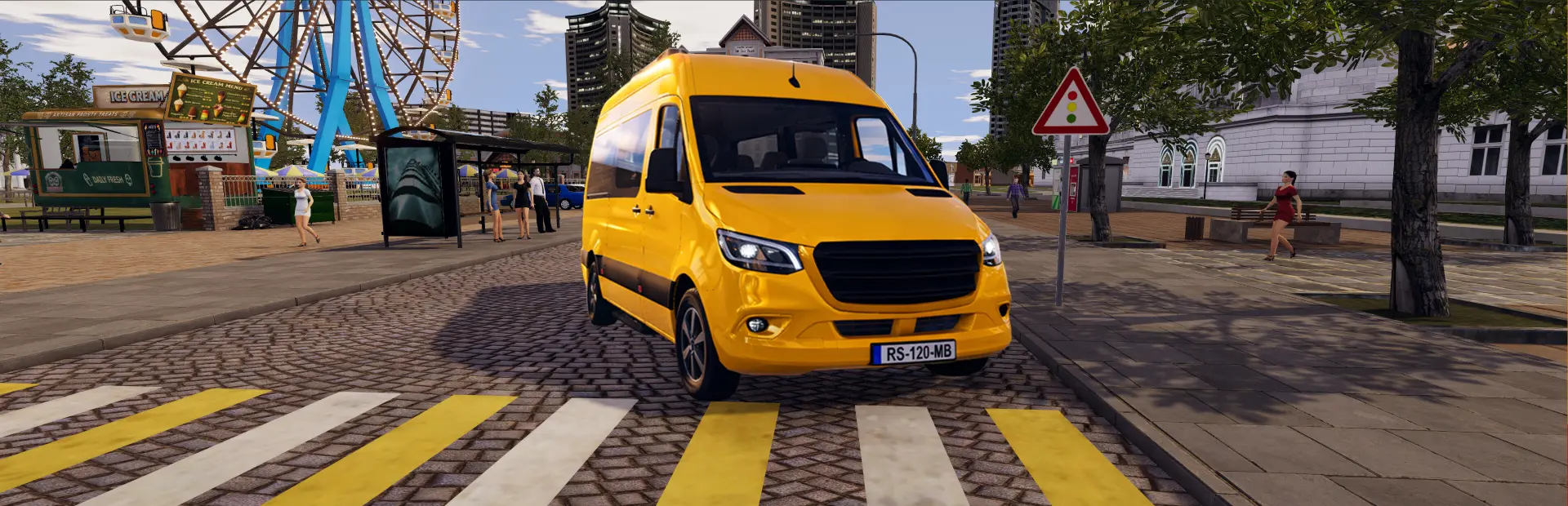 Minibus Simulator key art