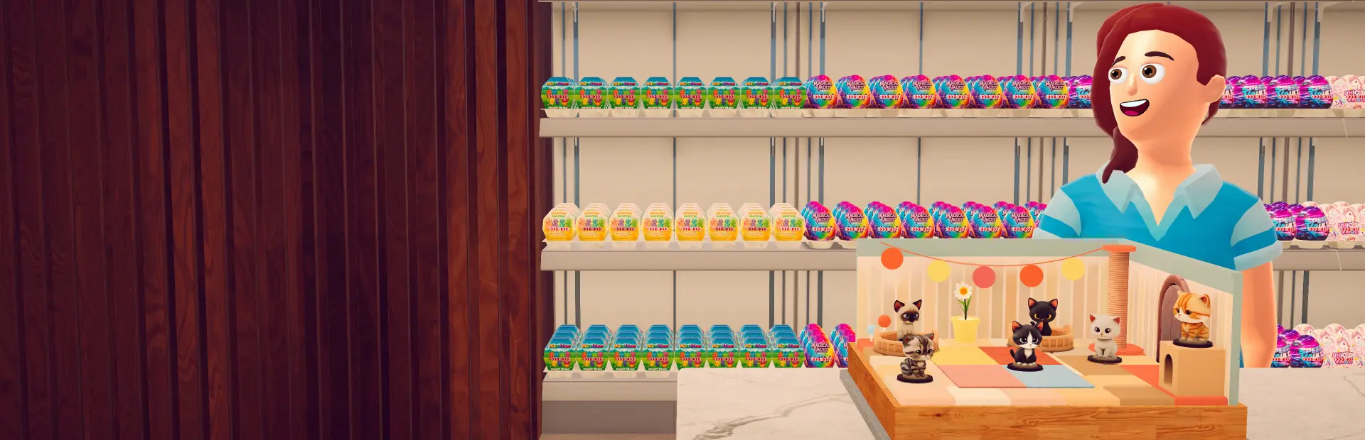 Mystery Egg Shop Simulator key art