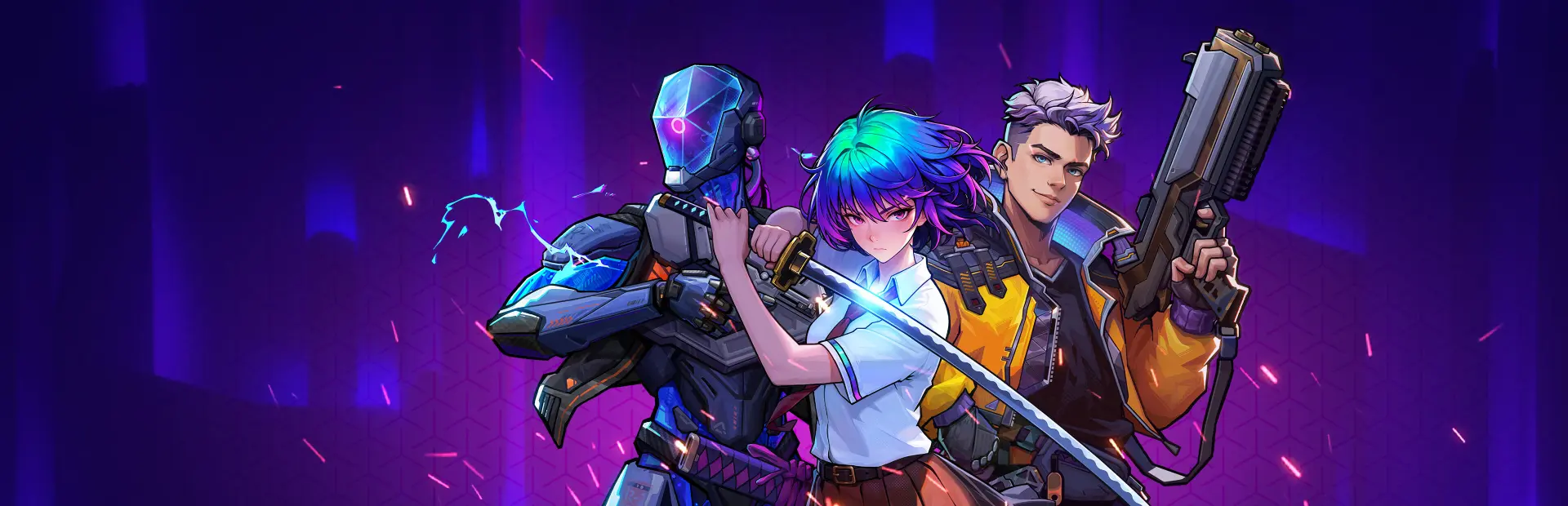 Neon Abyss 2 key art