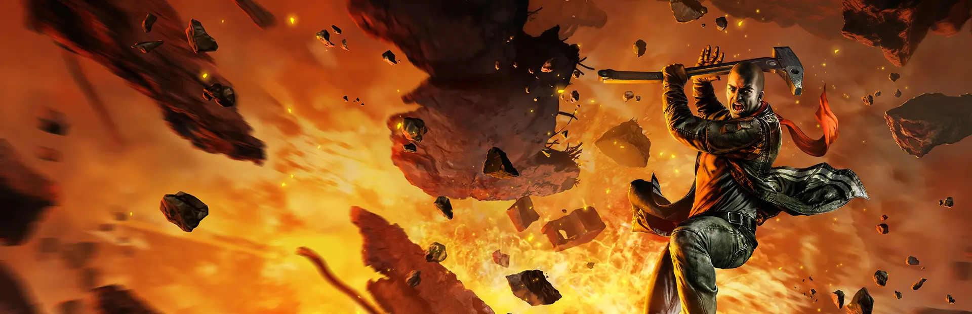 Red Faction Guerrilla Re-Mars-tered key art