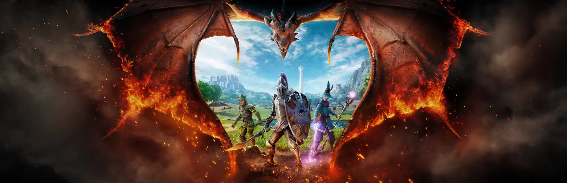 RuneScape: Dragonwilds key art