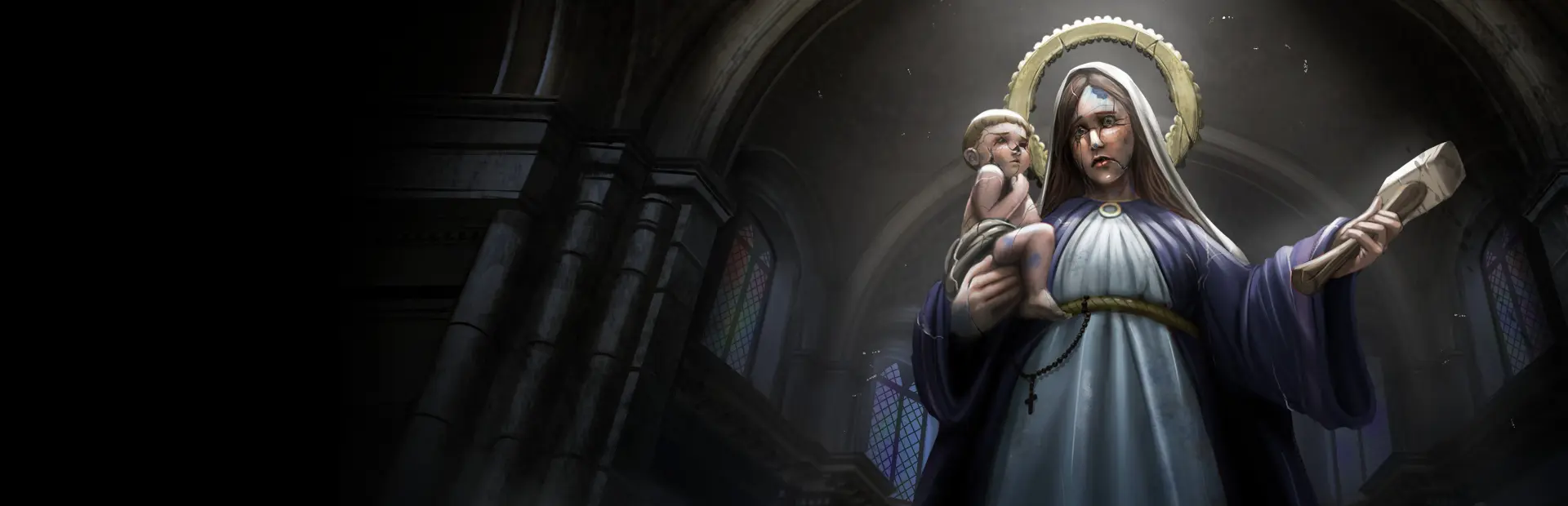 Saint Maker - Horror Visual Novel key art