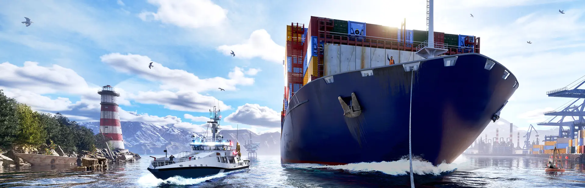 Seafarer: The Ship Sim key art