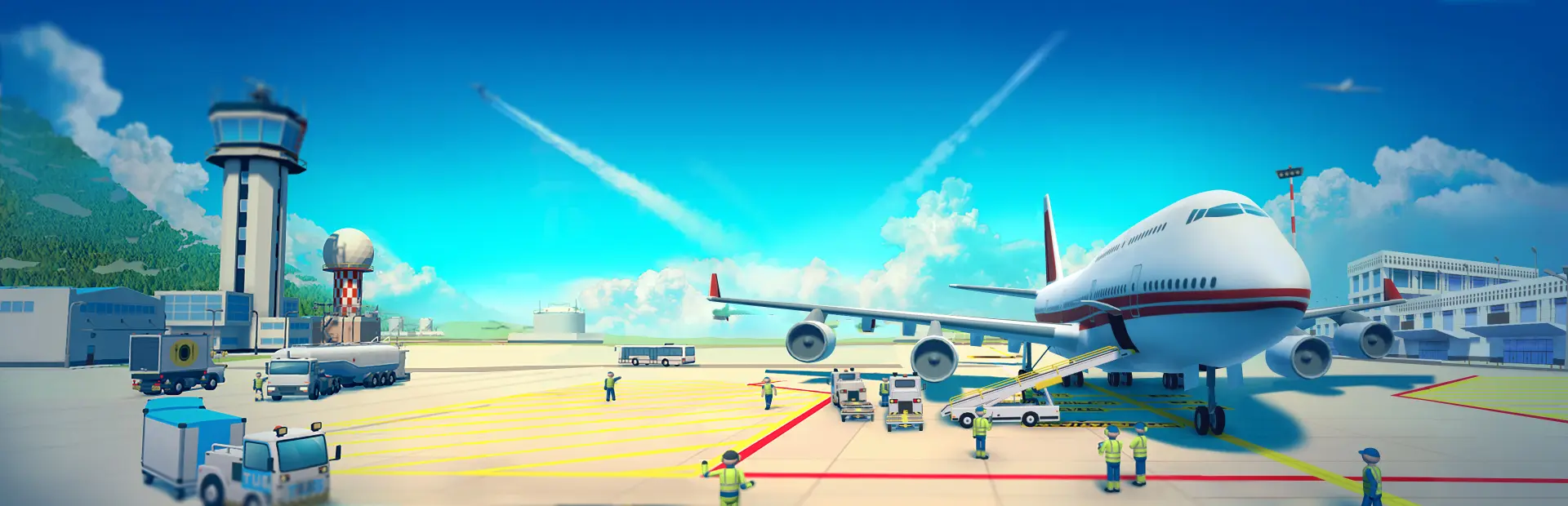 Sky Haven Tycoon - Airport Simulator key art