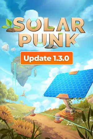 Solarpunk cover art