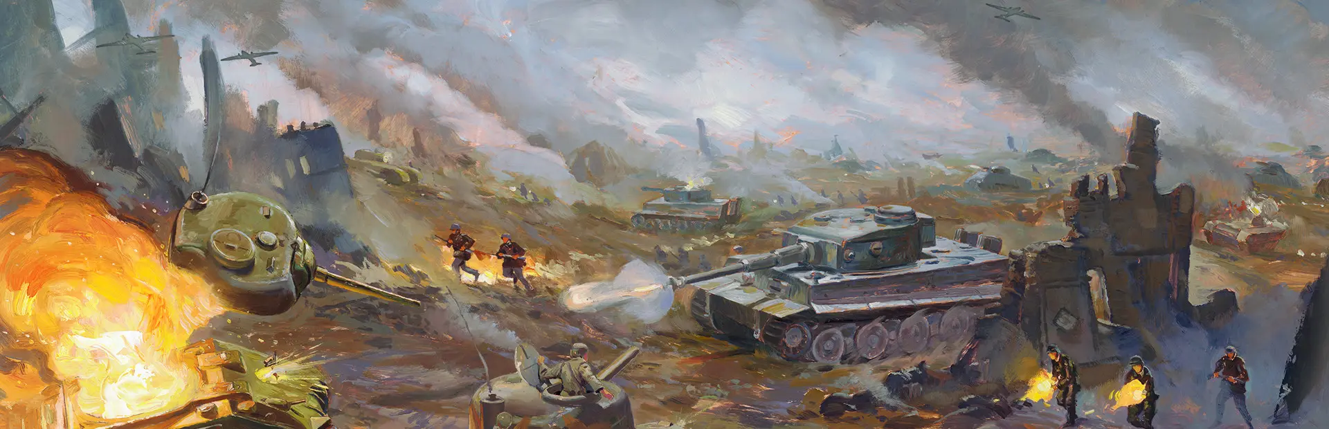 Sudden Strike 4 key art