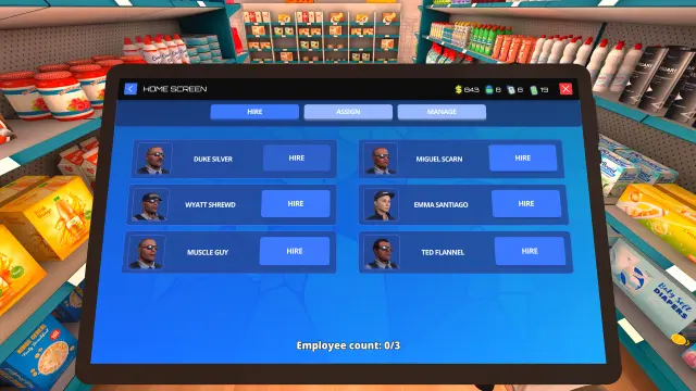 Supermarket Guard Simulator screenshot 3