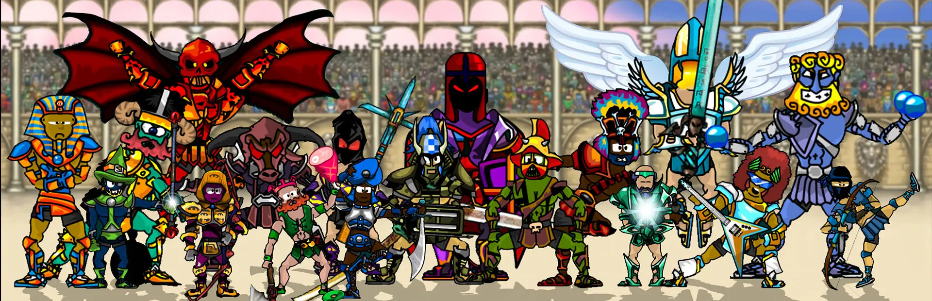 Swords and Sandals 2 Redux key art