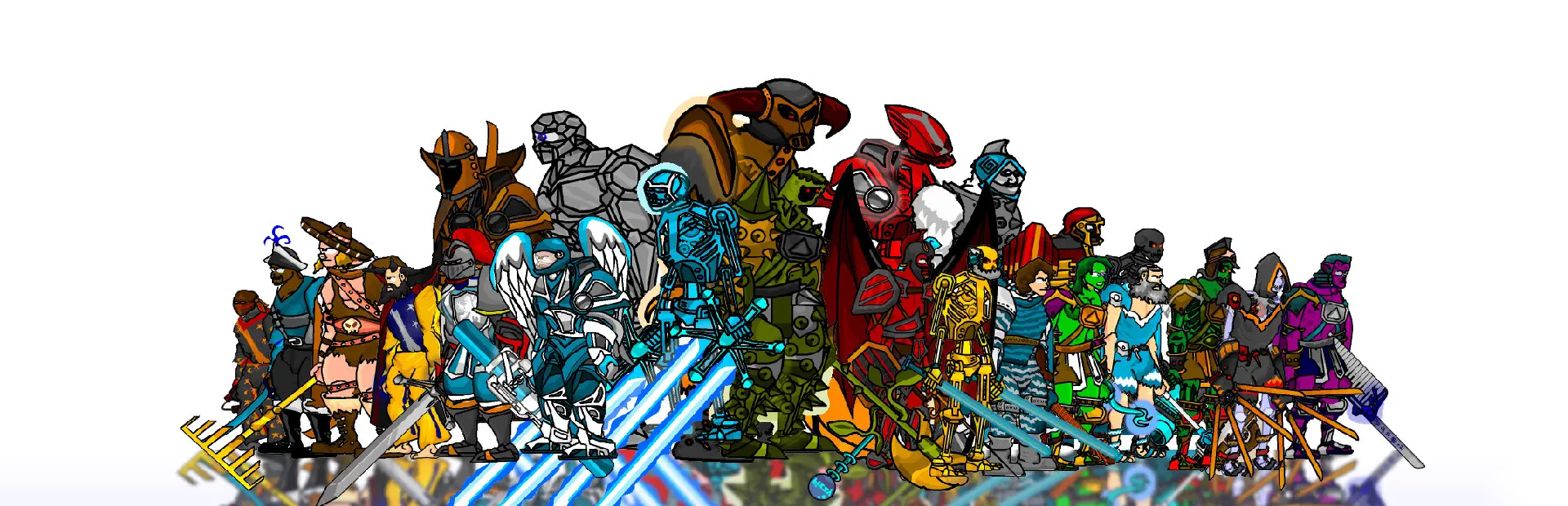 Swords and Sandals Classic Collection key art