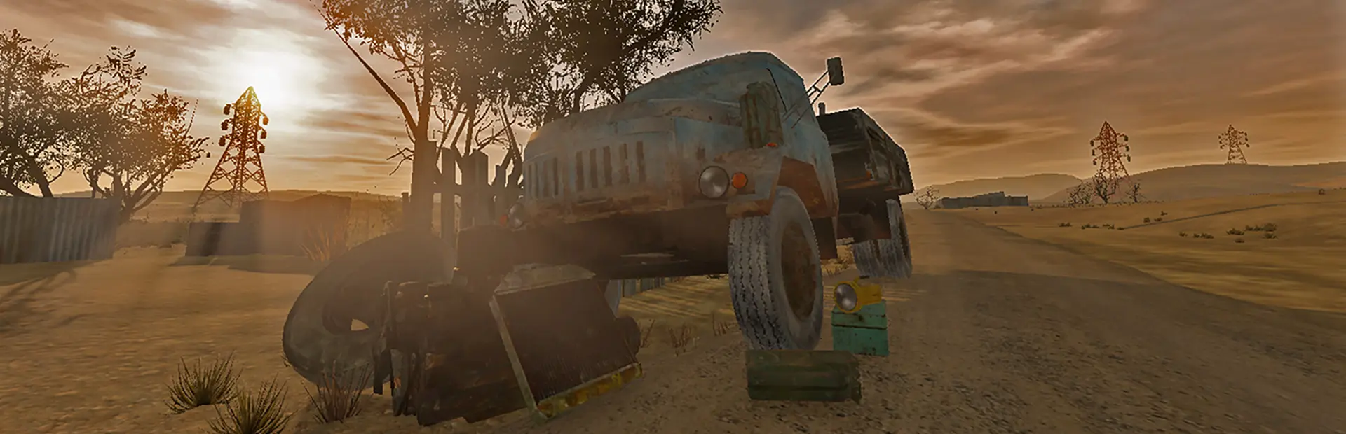 The Slaverian Trucker key art