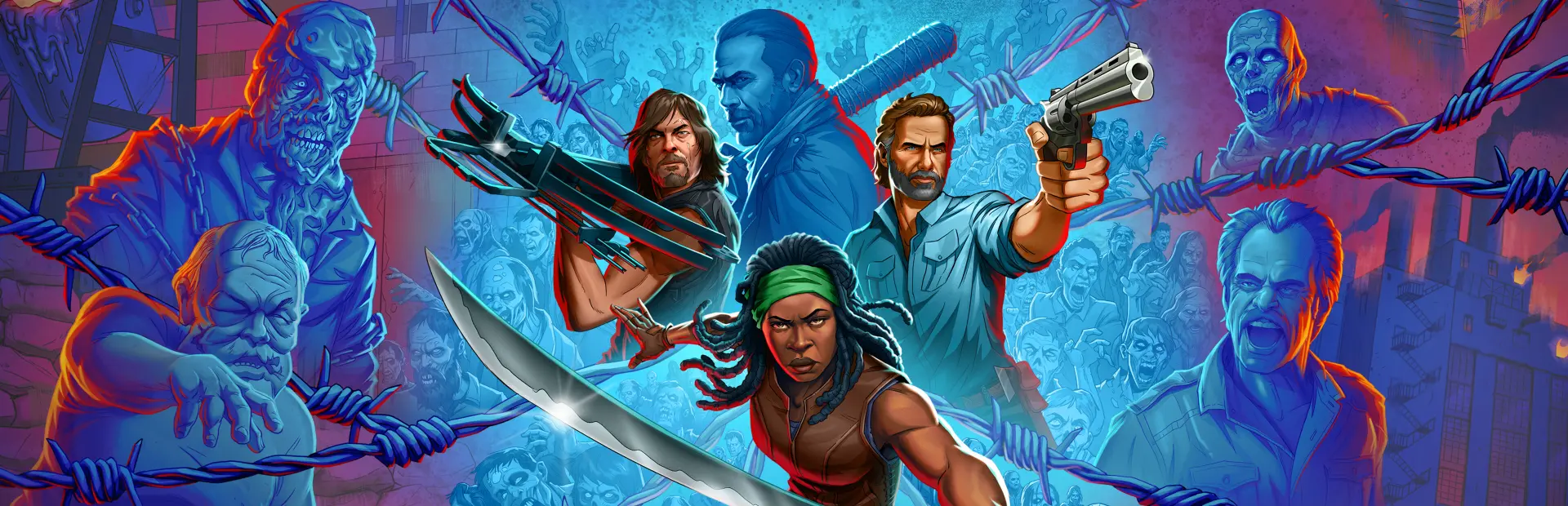 The Walking Dead: Streets of Survival key art