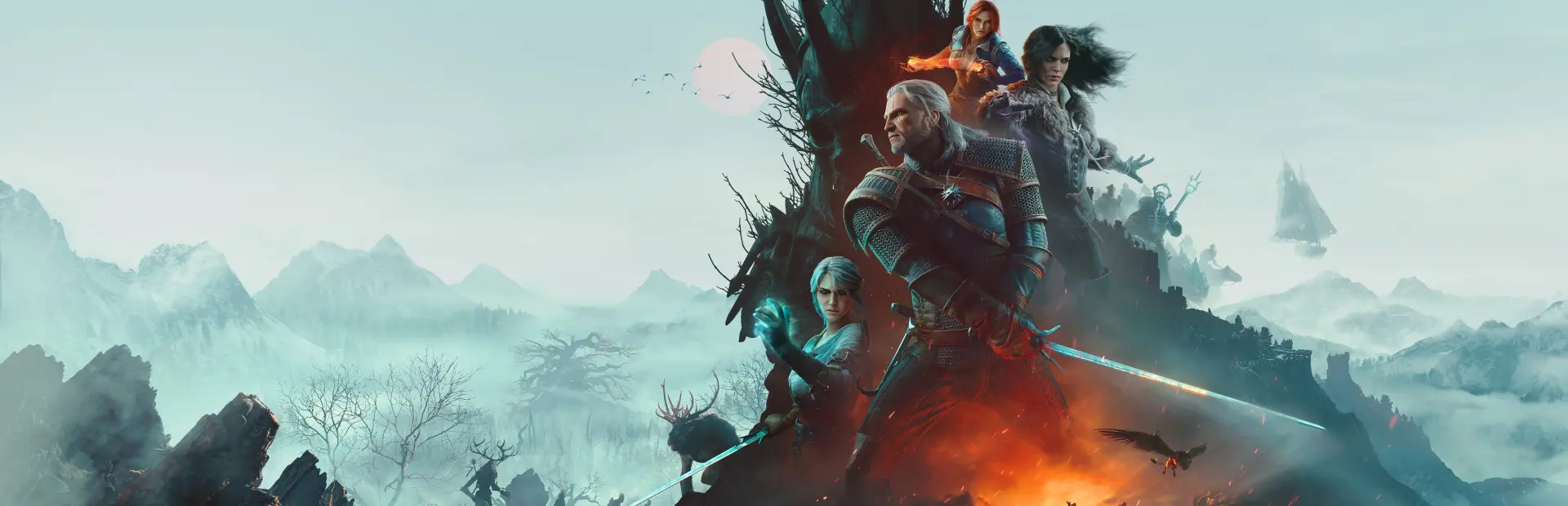 The Witcher 3: Wild Hunt — Remastered key art
