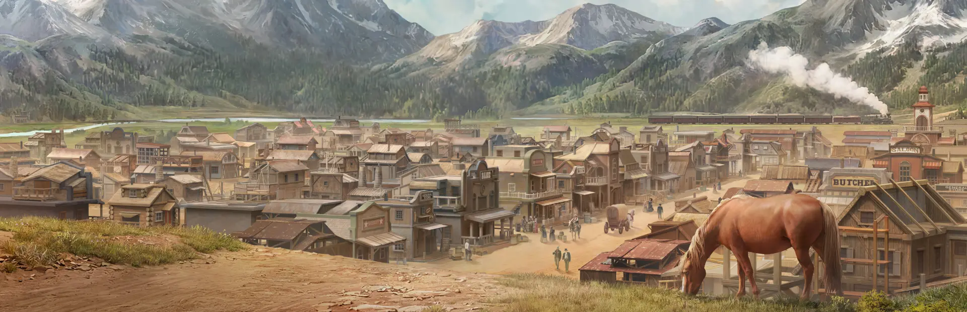 Wild West Pioneers key art